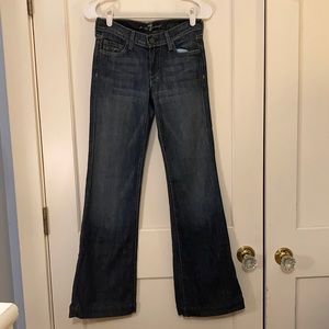Wide leg trouser style 7 for all mankind
